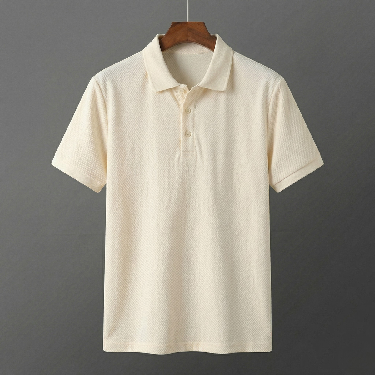 Polo Old Money Texturizada