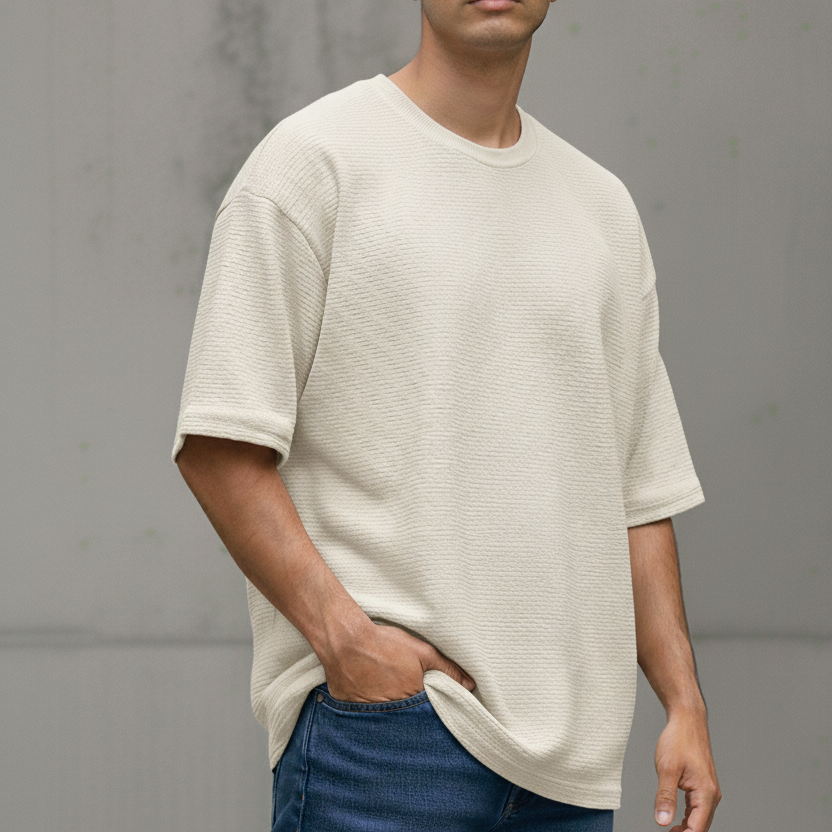 OVERSIZE TEXTURIZADA