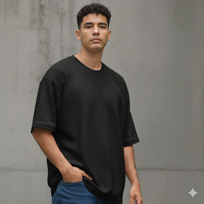 OVERSIZE TEXTURIZADA
