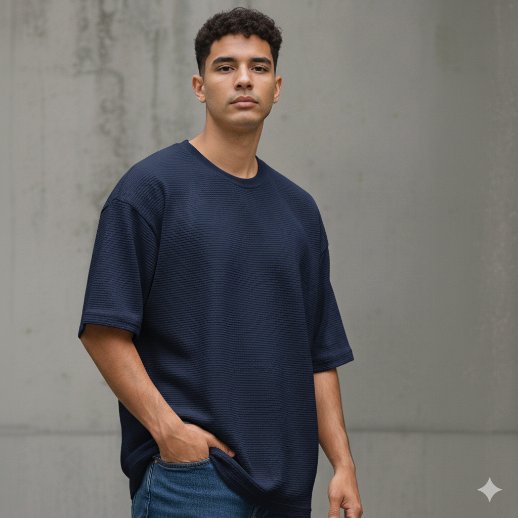 OVERSIZE TEXTURIZADA