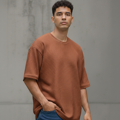 OVERSIZE TEXTURIZADA